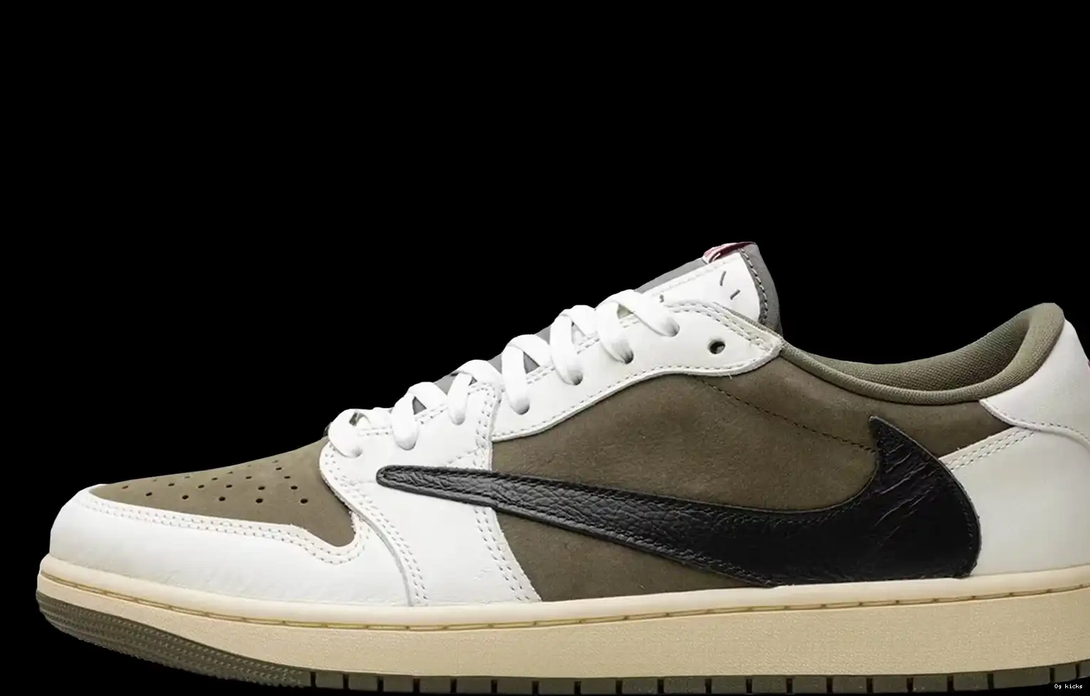 Retro 1 Scott Low Jordan Travis Olive SP Medium OG 0605